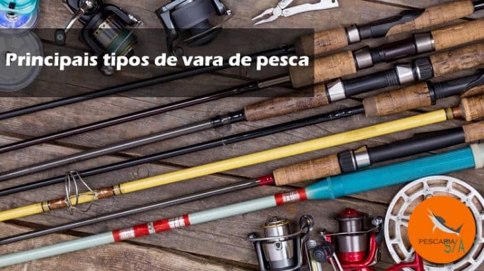 saiba quais são os principais tipos de vara de pesca do mercado