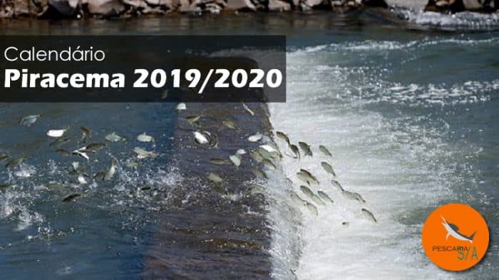 quando fecha a pesca em 2019 calendário piracema 2019/2020