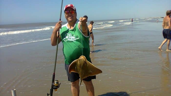 pescar na praia na piracema