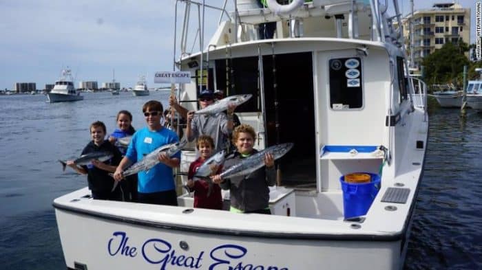 O Take-A-Kid-Fishing Day ajudou milhares de crianças a experimentar a pesca.