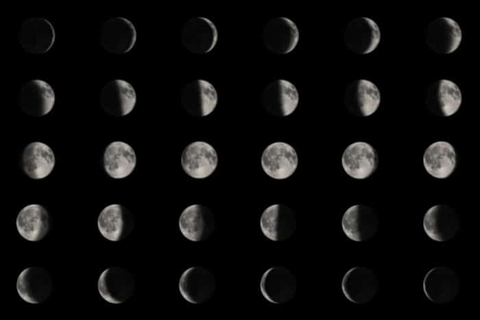 O ciclo lunar: quantas vezes a lua muda de fase em um ano?