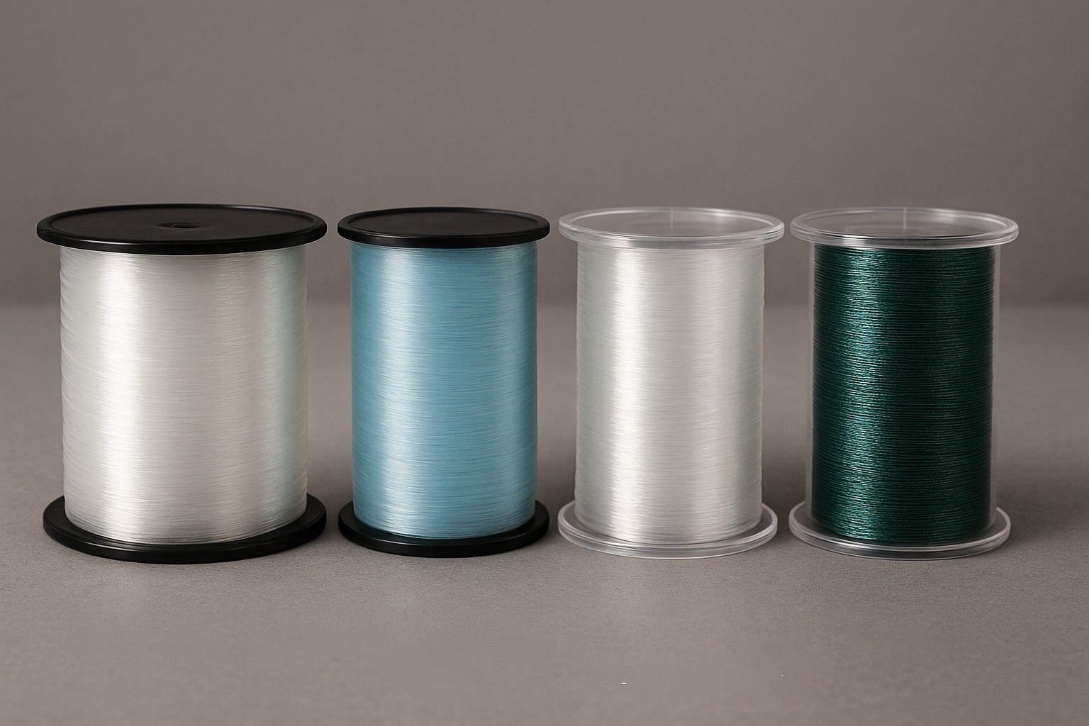 Descubra os 4 tipos de linhas de pesca: nylon, soft, fluorcarbono e multifilamento e saiba quando usar cada uma para melhores resultados.
