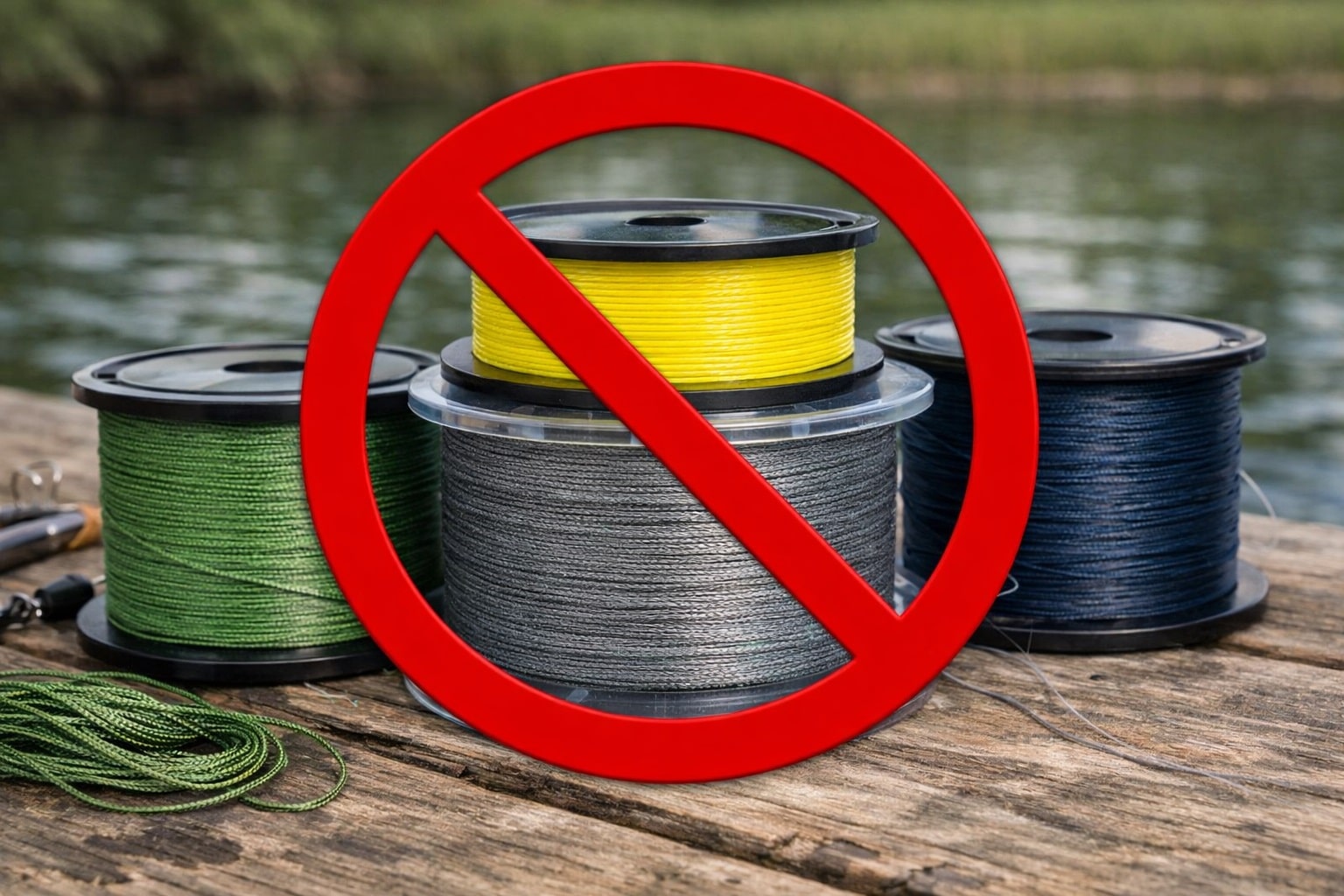 Por que pesqueiros proíbem linha multifilamento? Entenda os riscos para tambaquis, pacus e carpas e os motivos técnicos dessa regra comum.