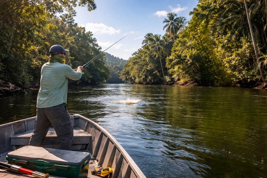 Veja onde pescar no Mato Grosso: 5 destinos amazônicos com rios famosos, peixes de escama e couro, além de infraestrutura para sua viagem.