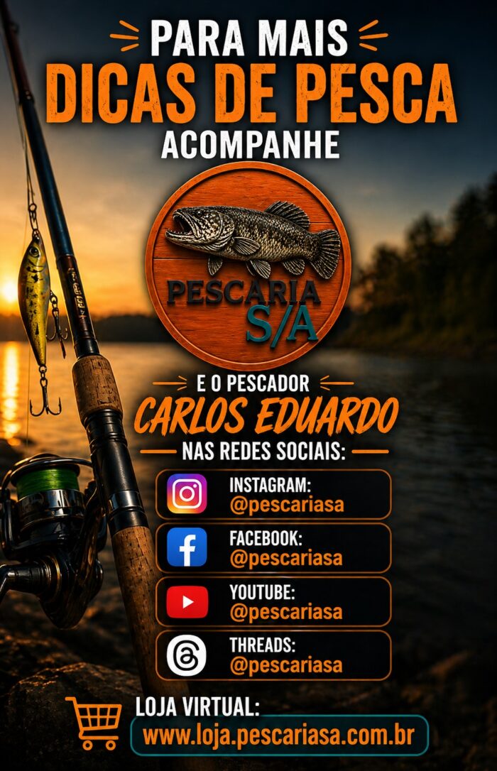 100 dicas de pesca 2026