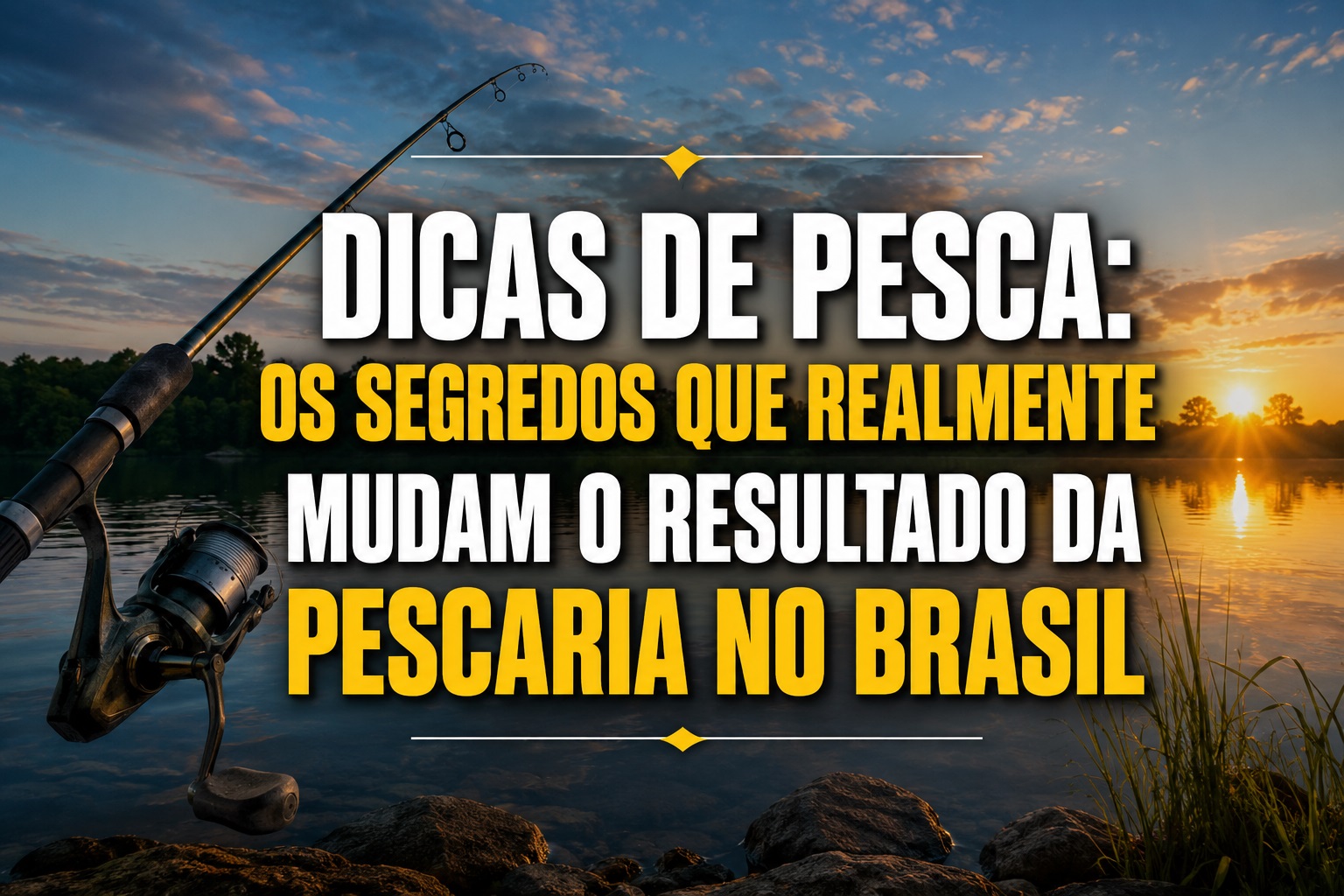 Segredos de pesca com estratégias regionais, comportamento dos peixes e técnicas que realmente funcionam no Brasil.